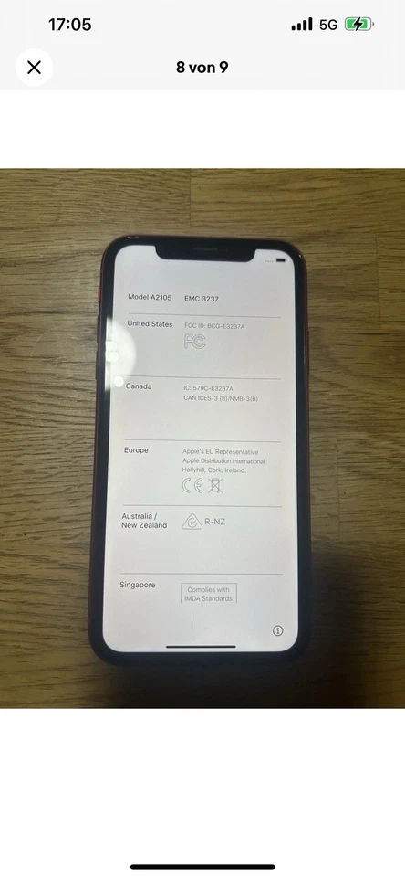 Apple iPhone XR 64GB - Bild 2 von 3