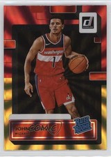2022-23 Panini Donruss Rated Rookie Holo Red & Gold Laser Johnny Davis #210 0y59