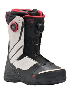 K2 Maysis Men's Snowboard Boots, White, M8.5 MY27