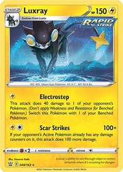 Luxray 048/163 Battle Styles Holo Rare