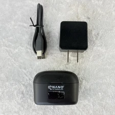 NANO CIC OTC Hearing Aids CHARGING CASE & CABLE ONLY DB240401 Tested