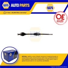 Drive Shaft fits PEUGEOT 2008 MK1 1.6D Front Right 2014 on BHZ(DV6FC) Driveshaft