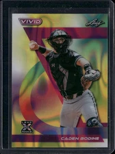 Caden Bodine 2024 Leaf Vivid Blank Back Proof 1/1
