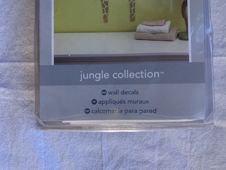 Carters Wall Decals Jungle Collection NOS Unopened - Image 2 of 4