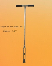 TECHTONGDA Brand New 304 Grade Steel 40" Soil Sampler Probe 1.6'' Diameter
