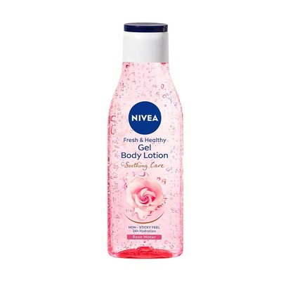 NIVEA Gel Body Lotion With Rose Water Refreshing Care 24H Hydration (2 x 200 ML)