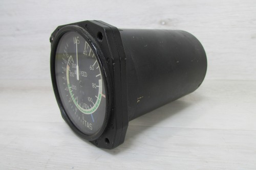 Indicador de velocidad Cessna True Airspeed C661041-0103 FAA TSO C2b Mfg P/N 27-001-3C9 de colección - Imagen 2 de 15