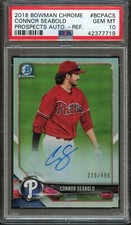 BB - 2018 Bowman Chrome - Refractor - #BCPA-CS - Connor Seabold - PSA 10