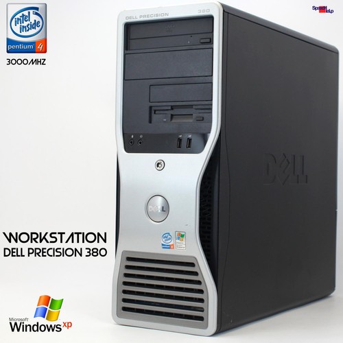 Profi Workstation Dell Precision 380 Computer Pc Parallel Lpt Pentium 4 Win Xp