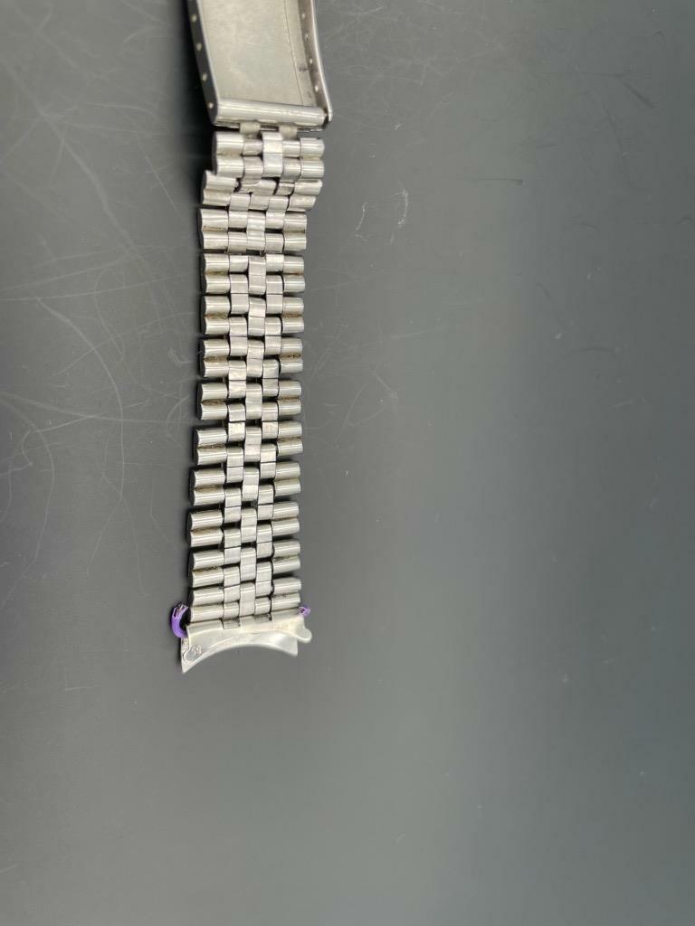 Vintage 20mm Size Rolex 6251 H Rolled Steel Jubilee Bracelet. | eBay