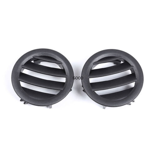 Black Console AC L&R Air Outlet Vent Trim Replace 2pc For Benz C-Class 2008-2014 - Foto 2 di 9