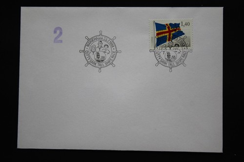 1988 Brief mit der Marke Nr.: 4 und dem Sonderstempel Nr.: 44