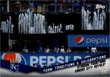2019 Topps Opening Day Team Traditions and Celebrations #TTCSF Stadium Fountains