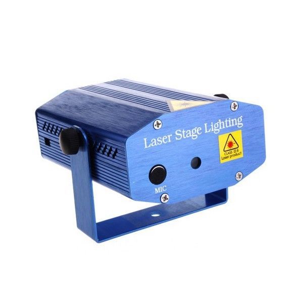 Proyector Laser Luz Roja Verde Activacion por Sonido