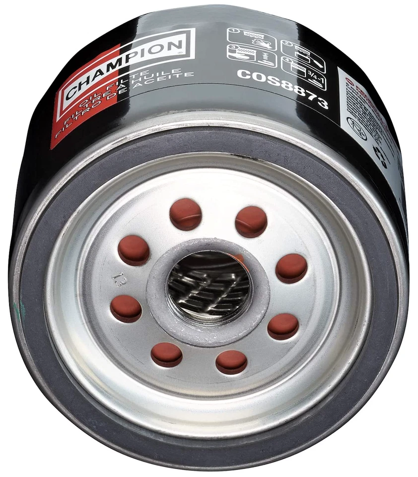 Filtro de aceite Champion COS8873 para camioneta GMC Chevrolet SUV seleccionada + John Deere Foto 2 de 3