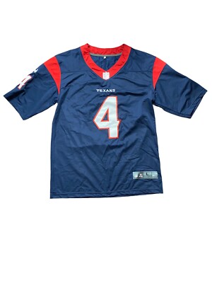 Nike On Field Deshaun Watson #4 Houston Texans Jersey Size Large