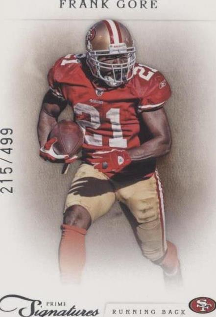 2011 Panini Prime Signatures Frank Gore #67 - 1 of 2