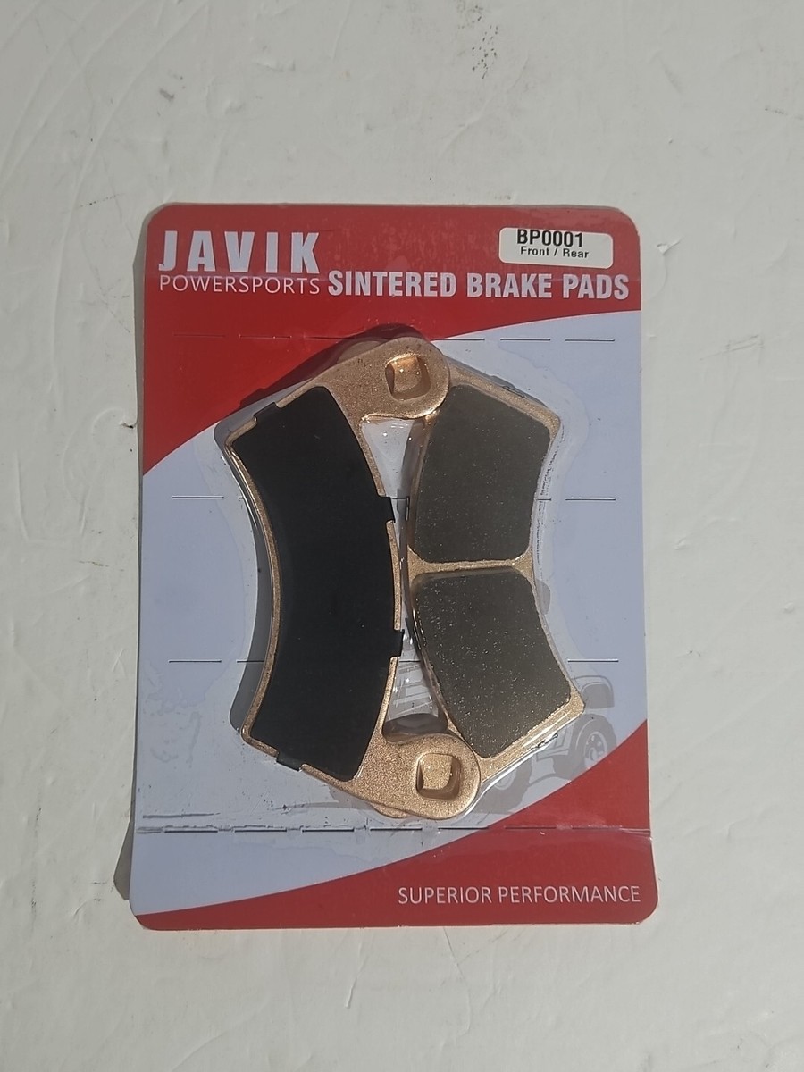 Javik Powersports Sintered Brake Pads BP0001 1 Pack | eBay