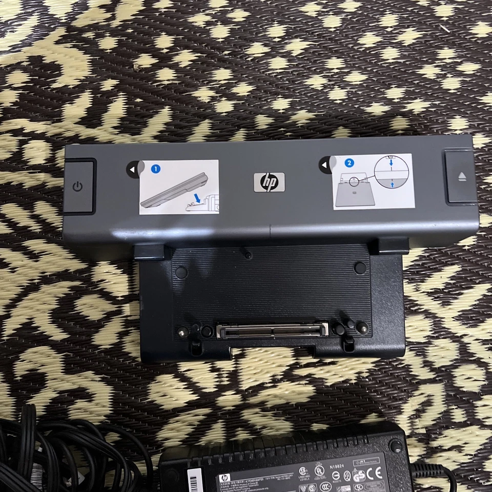 HP Compaq 6910p 8510p 8510w HSTNN-IX01 Docking Station Port PSU power supply - Image 3 of 4