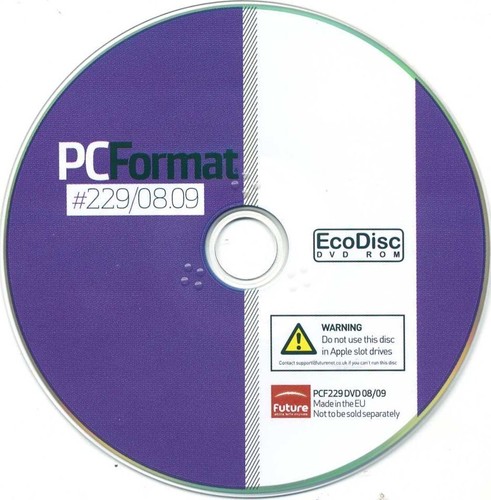 PC Format CoverDisc 229 - August 2009 (Sherlock Holmes) - Picture 3 of 3