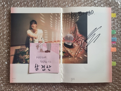 BTS BANGTAN BOYS Fan Sign Event Album HYYH Autographed Hand