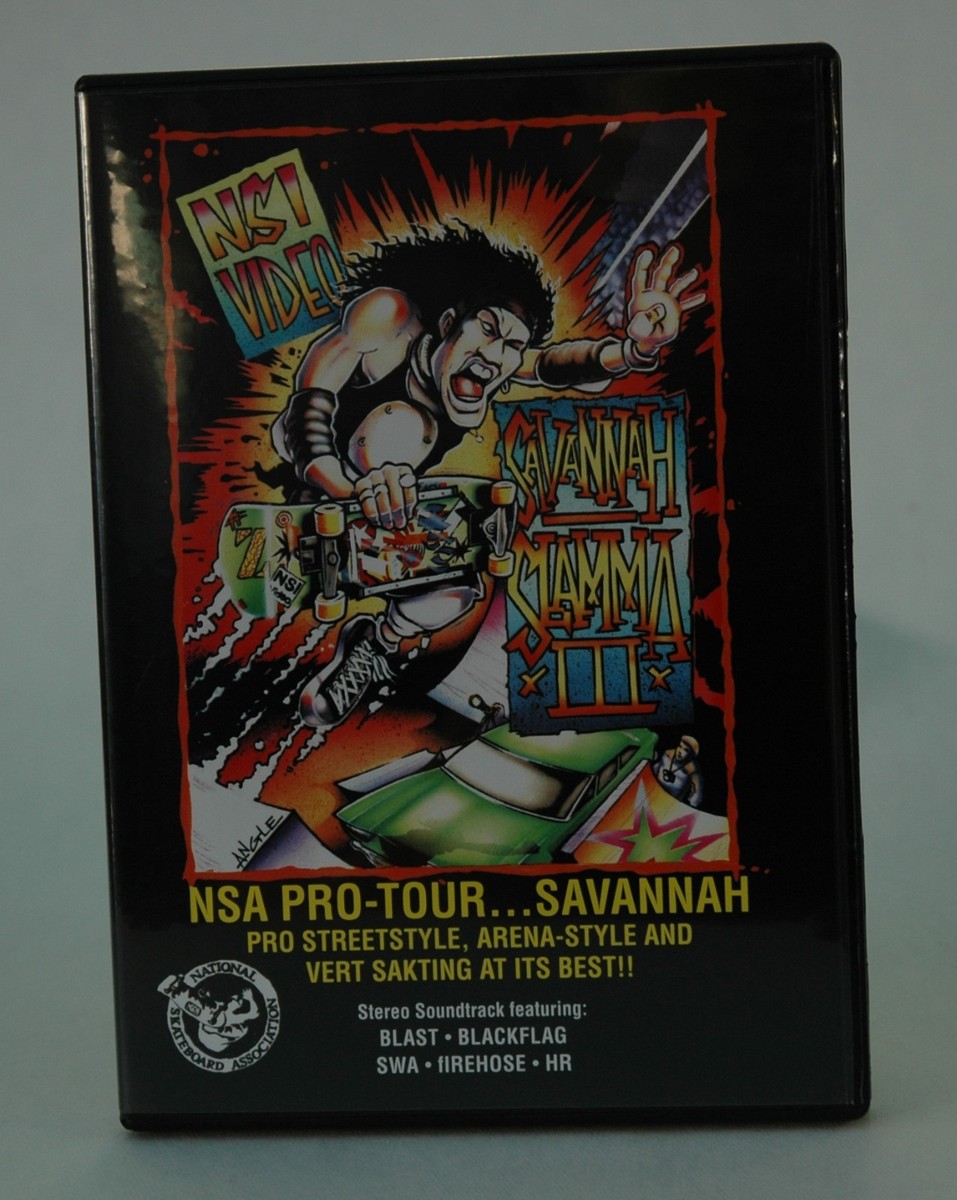 SAVANNAH SLAMMA III - OLD SCHOOL SKATEBOARD DVD | eBay