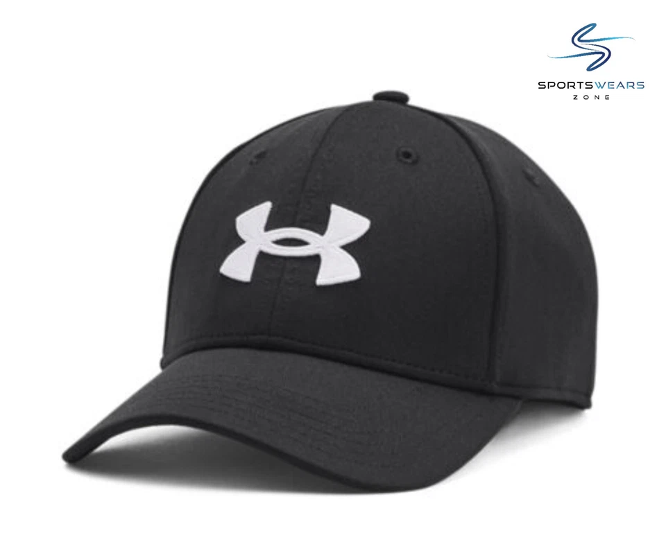 Under Armour Men's Lightweight Golf Baseball Stretch Cap Blitzing Hat Sport Caps - Image 3 of 4