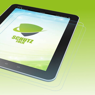2x HD LCD Silikon Display Schutz Folie für Apple iPad 10.2 2020 8. Gen. Schutz