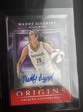 Maddy Siegrist 2024 Panini Origins Origins Autograph #OA-MDS, Red Parallel 85/99