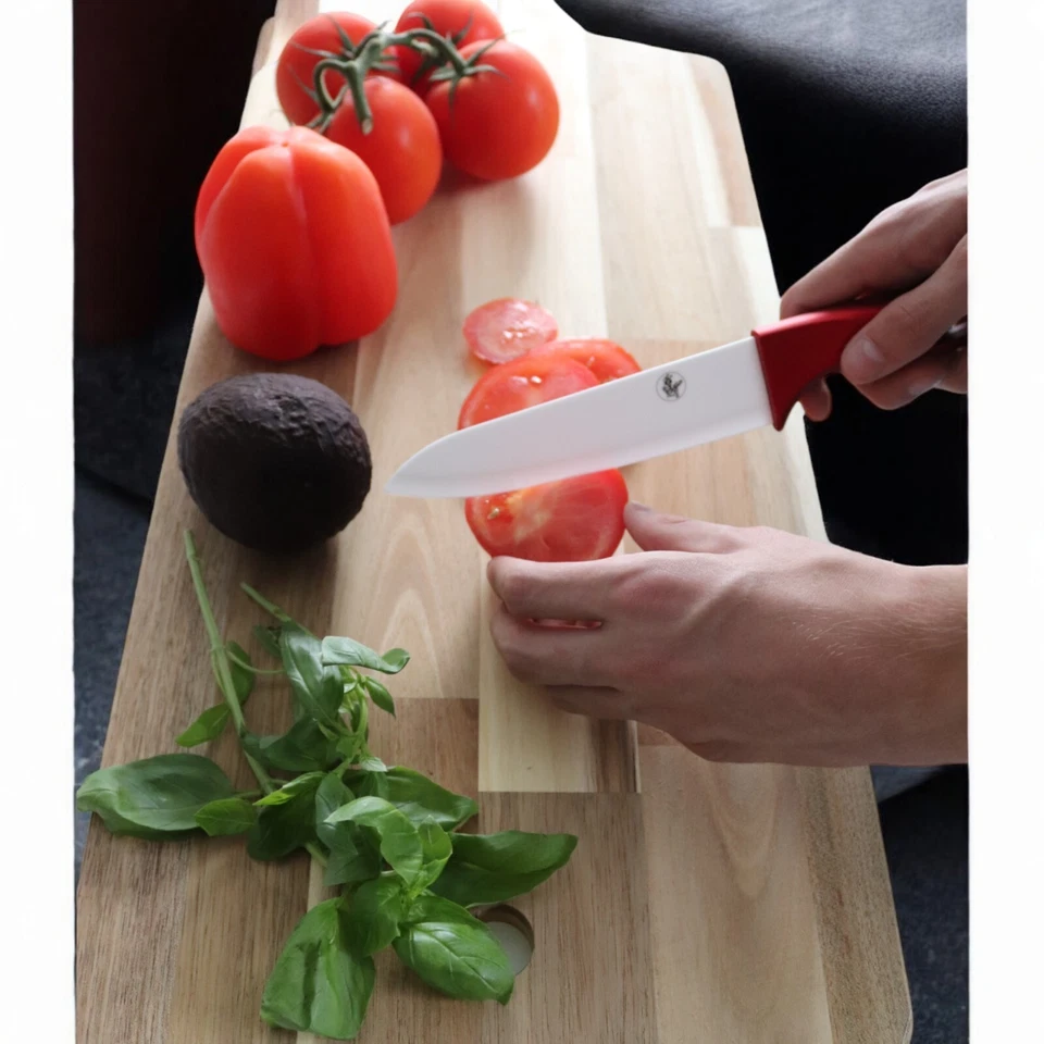 S-HubOla Keramik Messer Set 5Tlg. Kochmesser Allzweck Profi Scharf Küchenmesser  - Bild 4 von 4