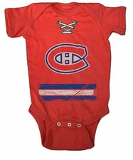 NHL  Montreal Canadians Beeler Vintage Infant  onepiece Creeper,   