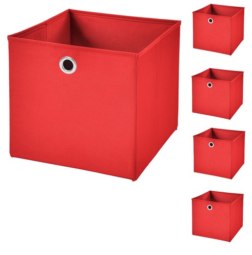 5 PIEZAS 32x32x32 Caja de Almacenamiento Tapa Cesta Cesta de Inserción Caja Plegable Caja Cajas - Imagen 39 de 77