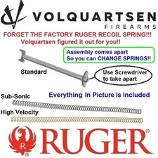 VOLQUARTSEN VS3 Mark 1 2 3 4 Recoil Spring Assembly Ruger MK IV 22/45 LITE VC3RS
