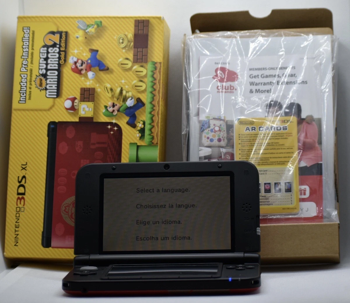 Nintendo 3ds xl super mario bros 2 gold edition 2025