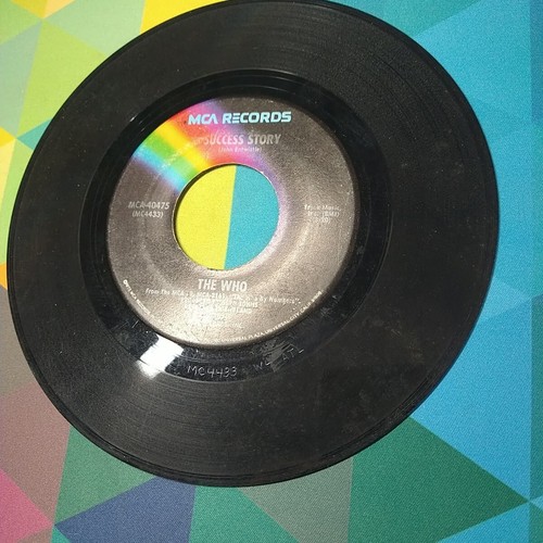 1976 The Who Squeeze Box & Success Story MCA Records MCA-40475 45 Vinyl - Picture 3 of 6