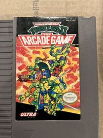TEENAGE MUTANT NINJA TURTLES II THE ARCADE GAME & GAUNTLET for NES Nintendo