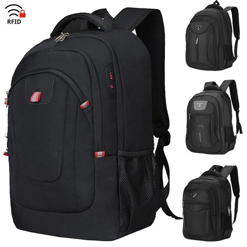 Womens Mens Laptop Backpack Waterproof Travel Rucksack College School Laptop Bag