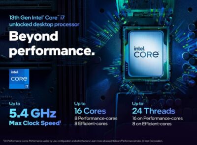 Intel BX8071513700K 13th Generation Intel Core i7-13700K