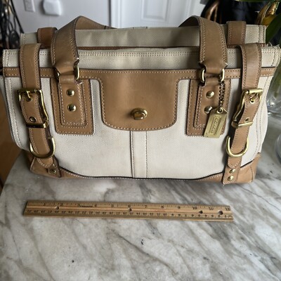 Coach 11330 Hampton Signature Brown Coach 0 Hampton UK eBay shoulder