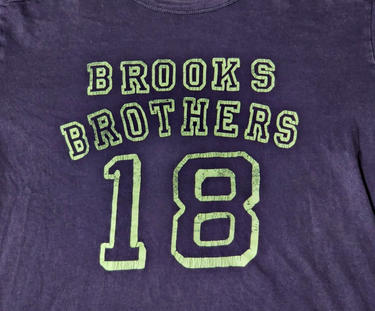 Vintage Brooks Brothers T-Shirt Tee Short Sleeve Single Stitch