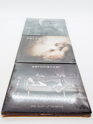  Zeromancer - The Death of Romance +  Sinners Int.  +  It sounds like Love 3 CDs