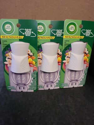 3 new Airwick 360 Scented Oil Warmer (E10)