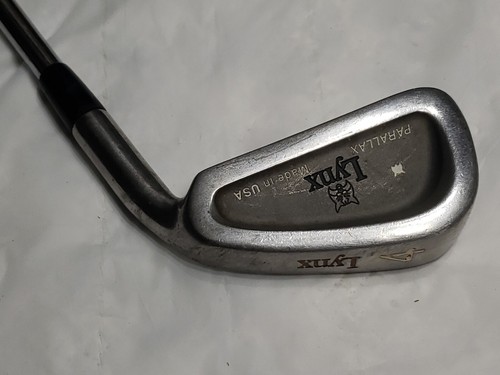 LYNX ‘PARALAX’ 4-Iron RH Lynx Steel Stiff Flex Shaft Lamkin Grip 37“ - Picture 7 of 7