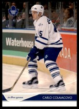 2003-04 In The Game Toronto Star Carlo Colaiacovo Toronto Maple Leafs #88