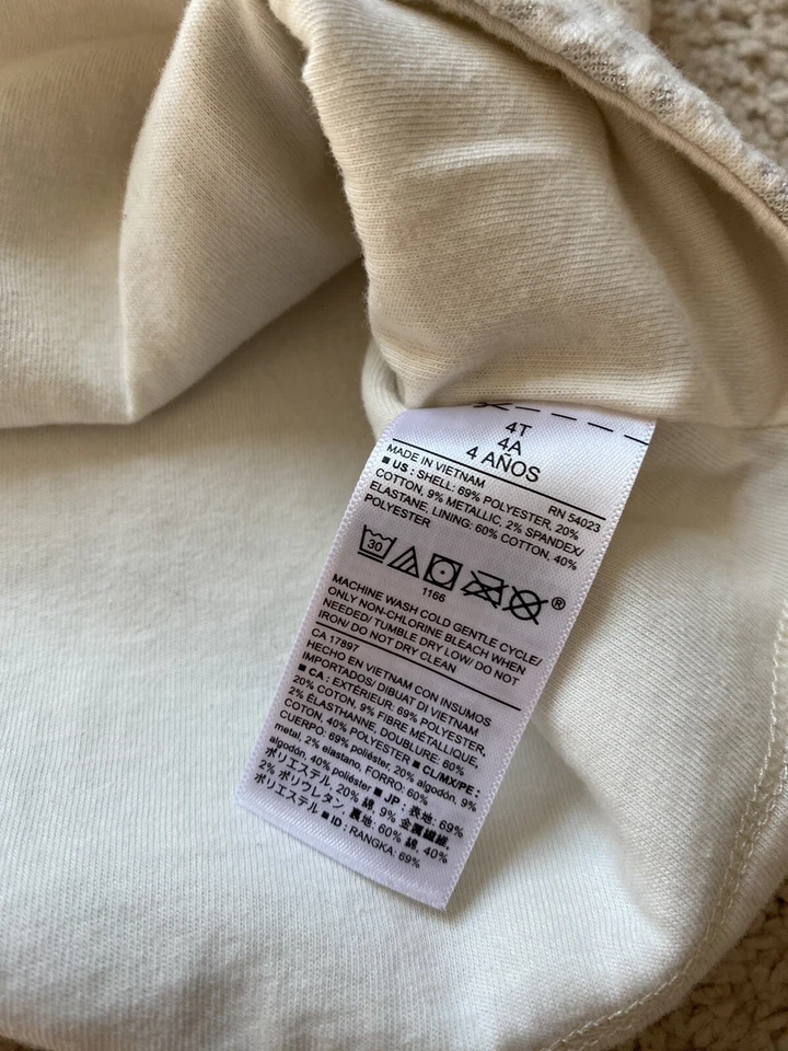 Vestido de vacaciones Old Navy plateado talla 4 Foto 4 de 4