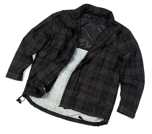 Vintage Auth Men's BURBERRY Golf Full Nova Check Windbreaker Jacket Casual S/M - Picture 2 of 19