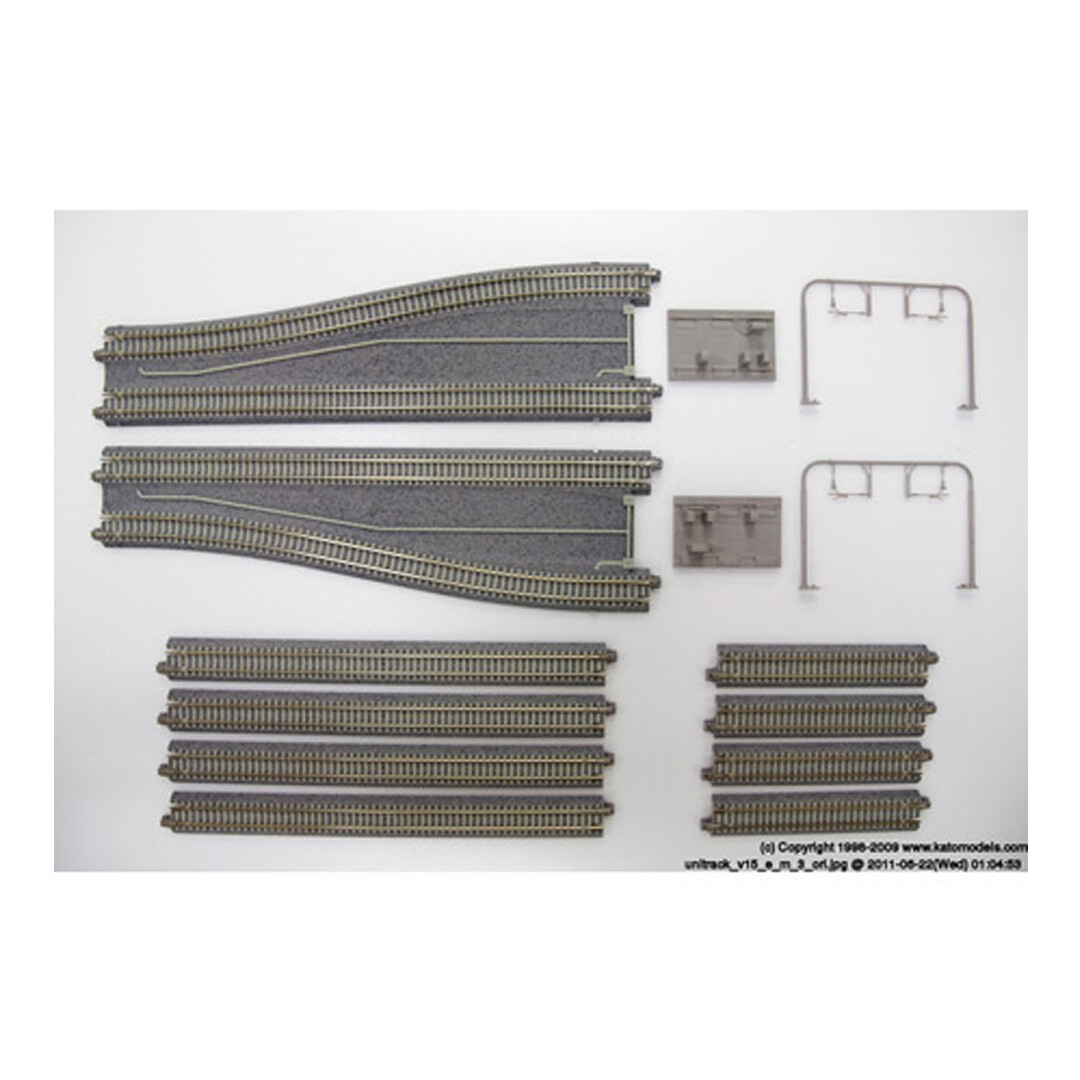 NEW Kato V15 Unitrack Double Track Set for Station : N Scale | eBay