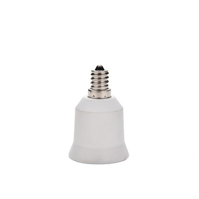 E12 To E26/E27 Lampholder Bulbs Converter Candelabra Light Base Socket White ·:J