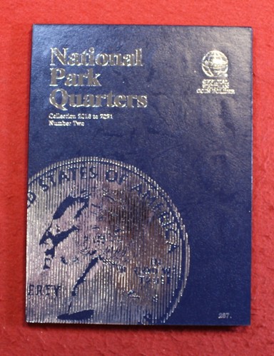 2016-2021 P&D ATB National Park Quarters New Whitman Folder 54 Coins Circ & UNC - Picture 1 of 6