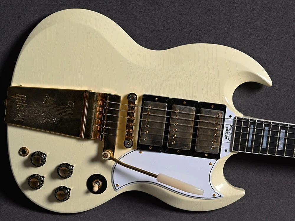 Gibson SG 1963 Custom Reissue 3 Pickup w Maestro Murphy Lab Ultra
